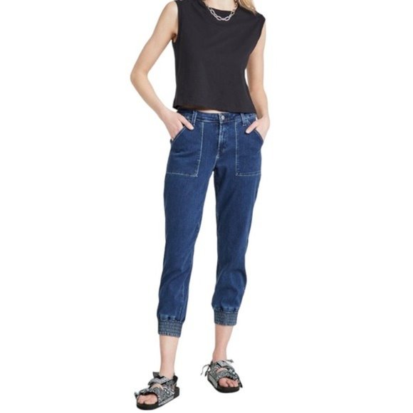 J BRAND Arkin Zip Ankle Joggers Jeans in Intrepid NWT - Picture 7 of 7